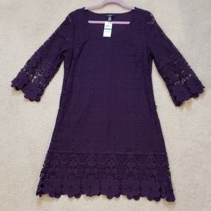 Dark Purple Alfani Dress